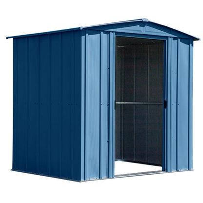 Arrow Classic Steel Storage Shed 6 x 5 -  Blue Gray