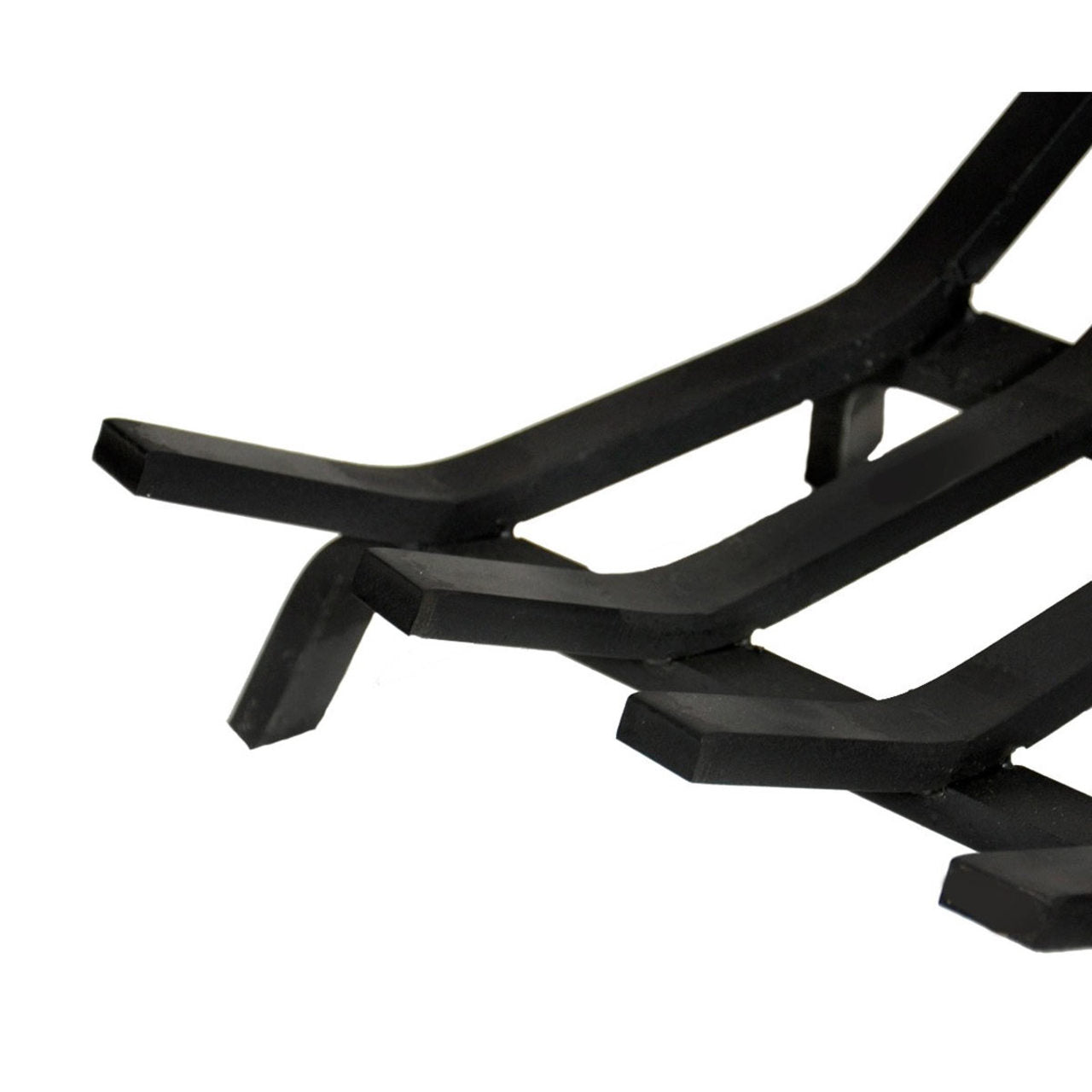 24" Black Lifetime Fireplace Grate - Zero Clearance Style - LG42