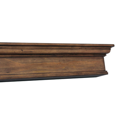 60" Savannah Fireplace Shelf by Pearl Mantels - Taos Finish