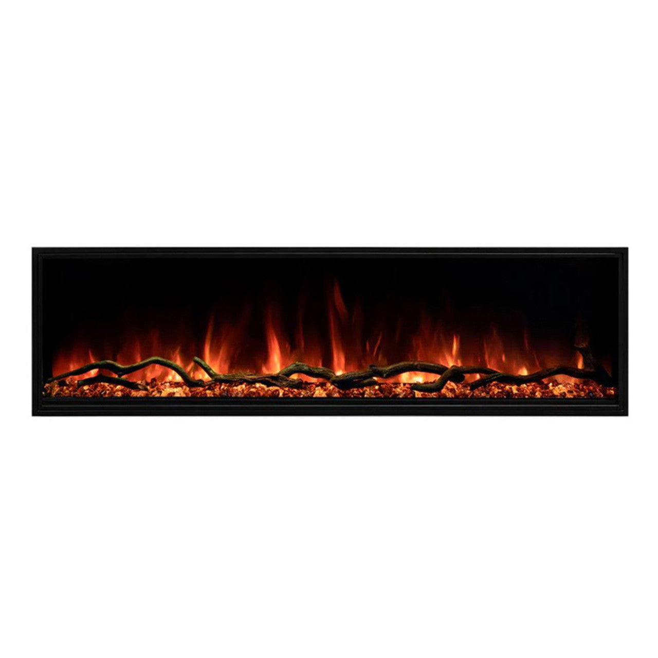 Modern Flames Landscape Pro Slim 68" Single-Sided Built-In Electric Fireplace - LPS-6816
