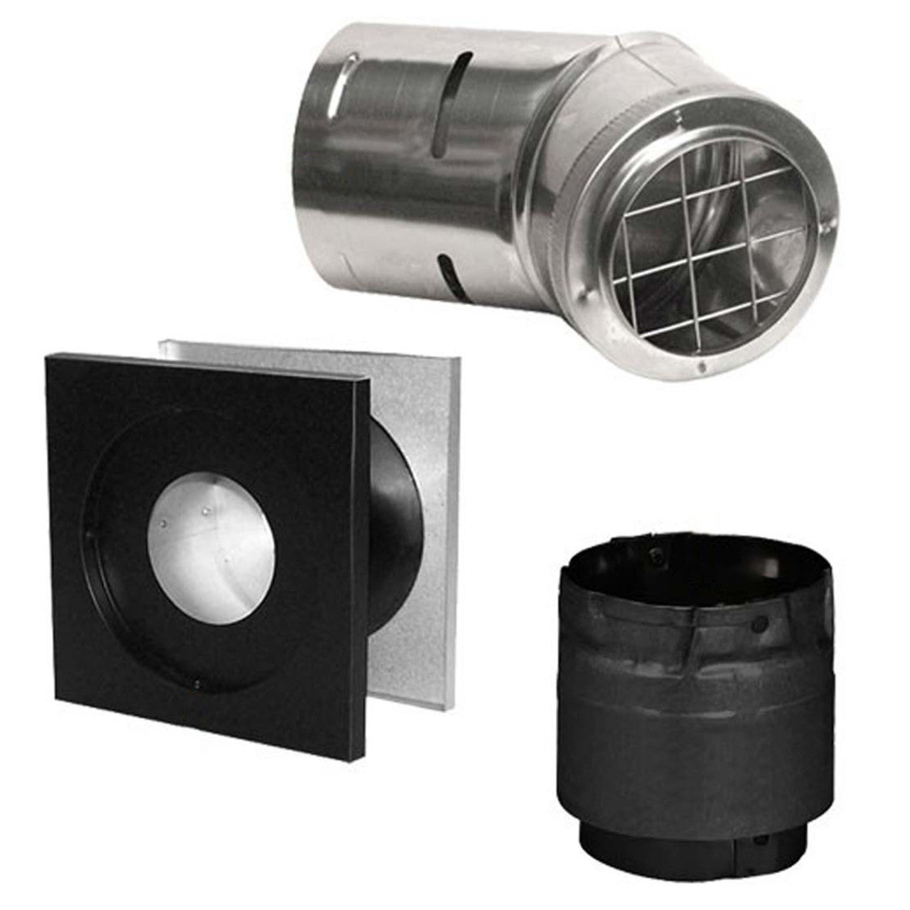 4" Simpson PelletVent Pro Horizontal Kit - 4PVP-KHA