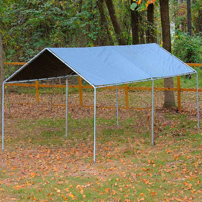King Canopy 10 x 20 6-Leg King Canopy with Gray Cover - KMK1PCS