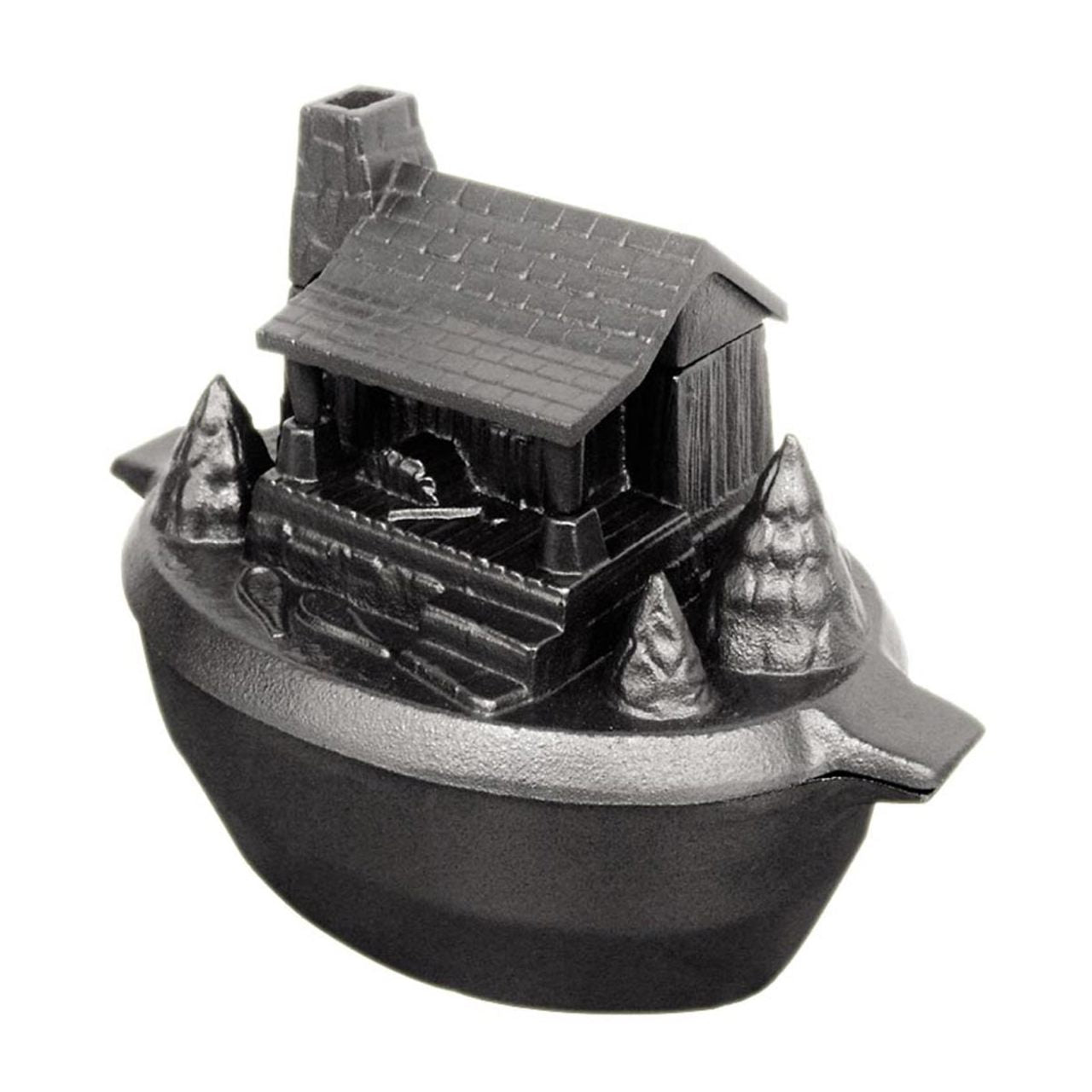 Log Cabin Steamer - Black