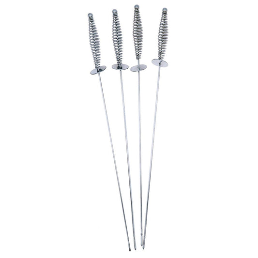 4 Piece 17" BBQ Skewers With Cool Touch Handles