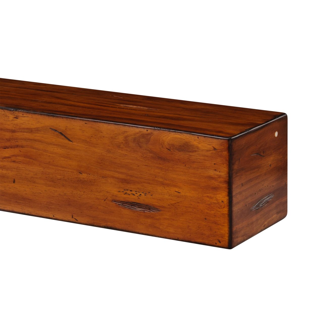 60" Lexington Fireplace Shelf by Pearl Mantels - Medium Rustic Finish
