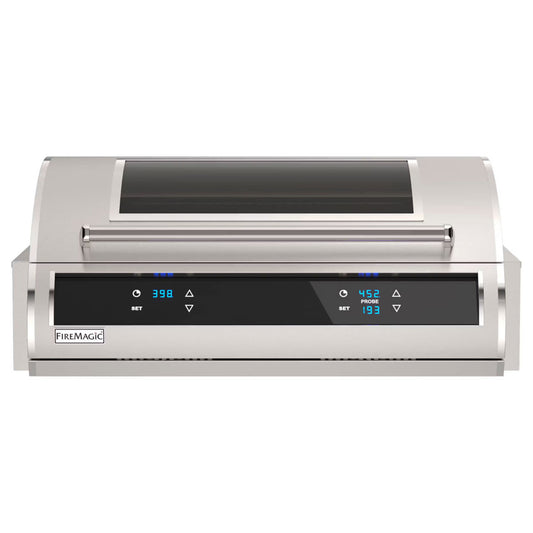 FireMagic EL500I 30" Built-In Electric Grill with 2 Controls and Magic View Window - EL500I4Z1EW