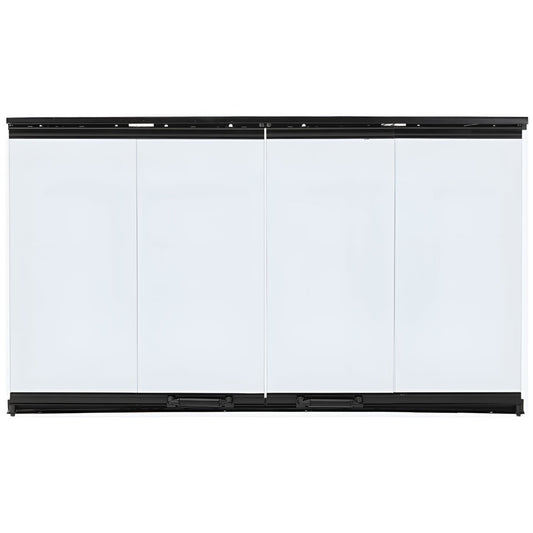Majestic 50" Original Bi-Fold Doors with Black Trim - DM100
