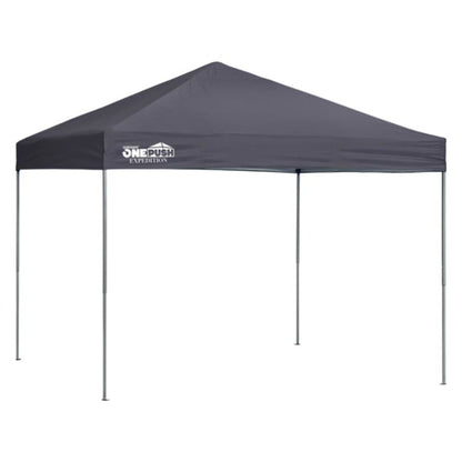 Expedition EX100 One Push 10' x 10' Straight Leg Canopy - Charcoal