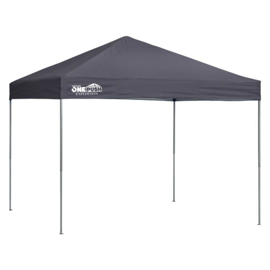 Expedition EX100 One Push 10' x 10' Straight Leg Canopy - Charcoal