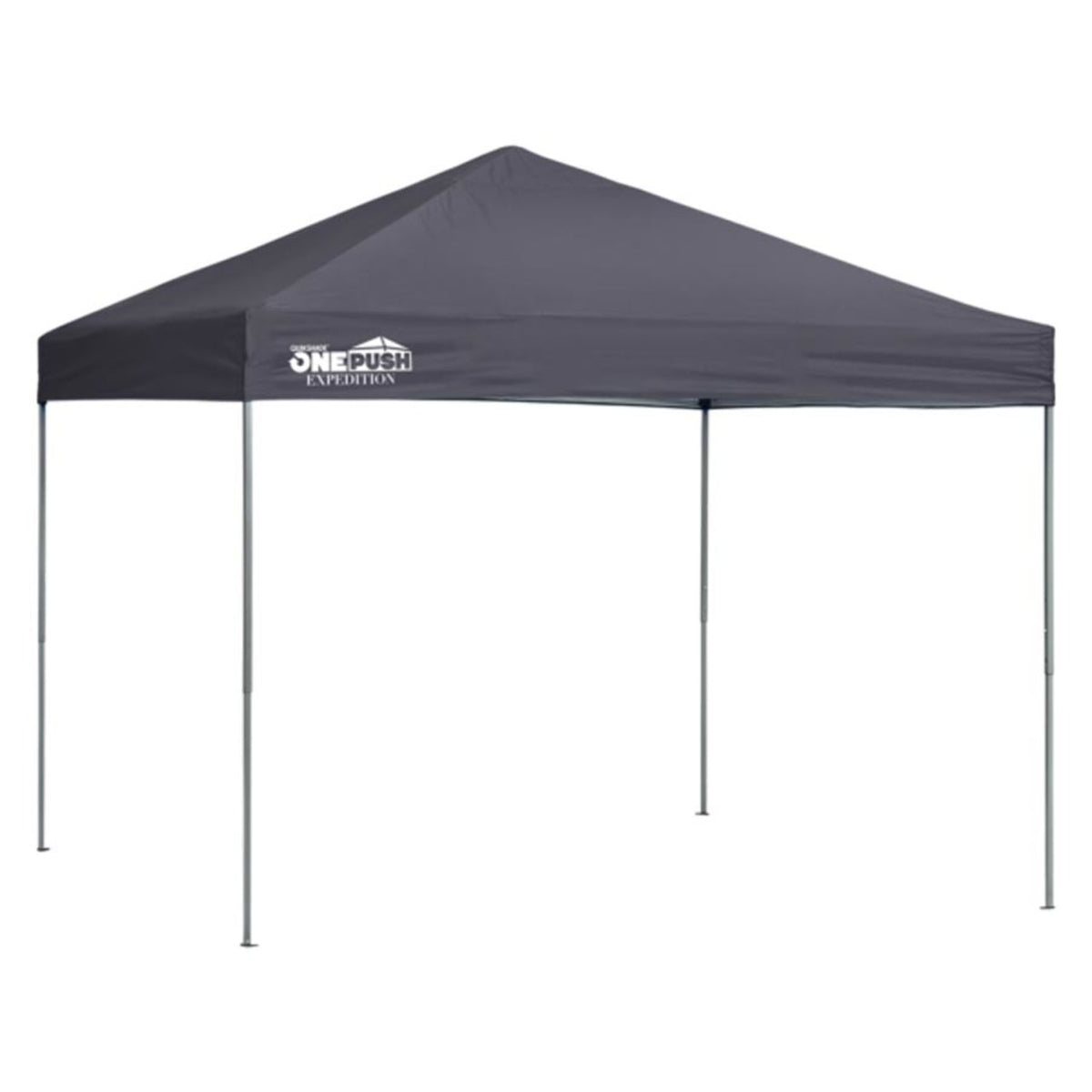 Expedition EX100 One Push 10' x 10' Straight Leg Canopy - Charcoal
