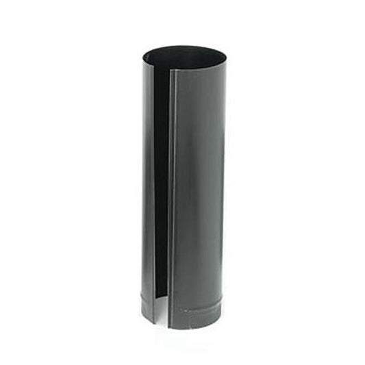 8" x 24" 24-Ga. Snap-Lock Black Stovepipe