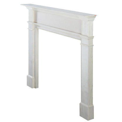56" Windsor Unfinished Fireplace Mantel by Pearl Mantels