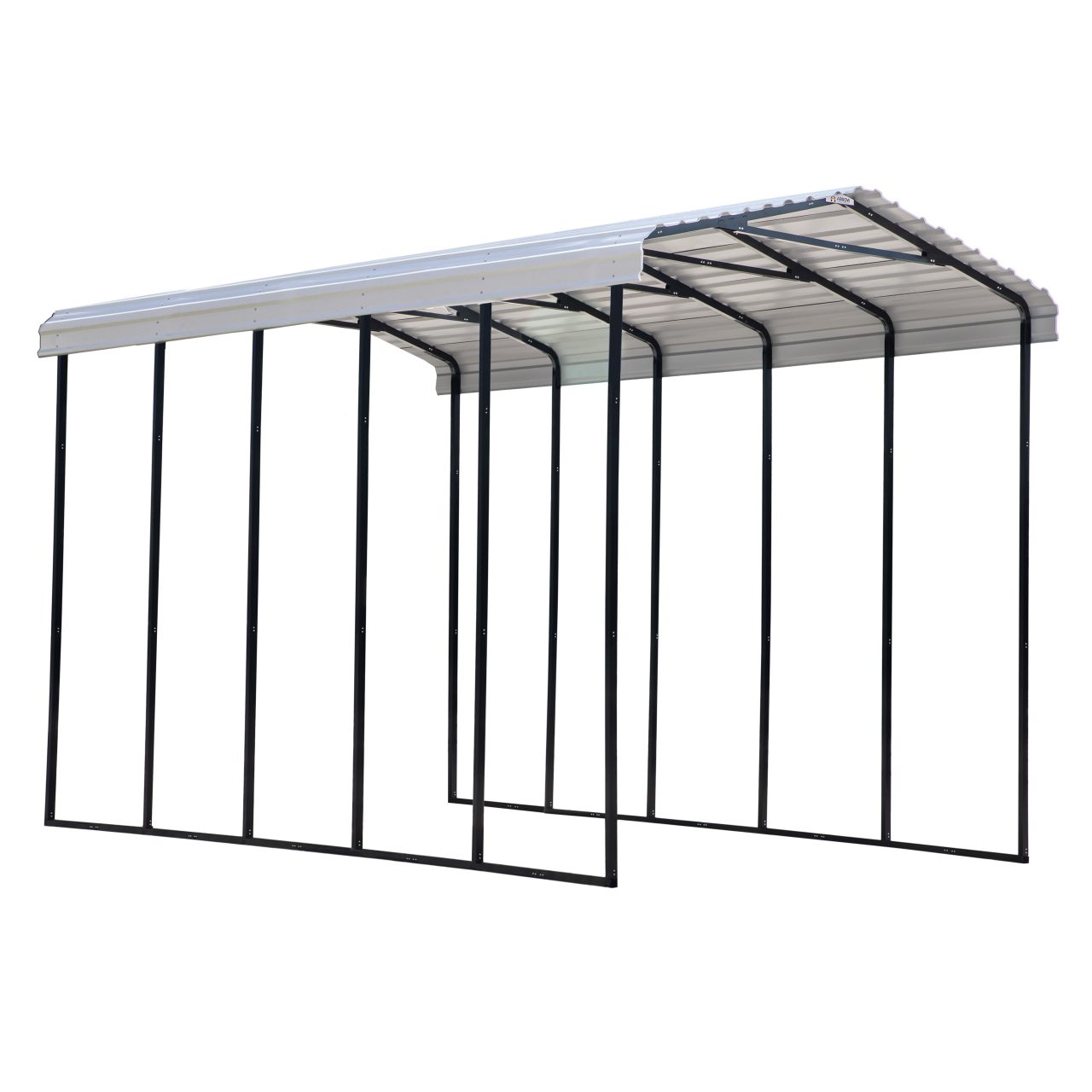 Arrow 14' x 24' x 14' Carport - Eggshell