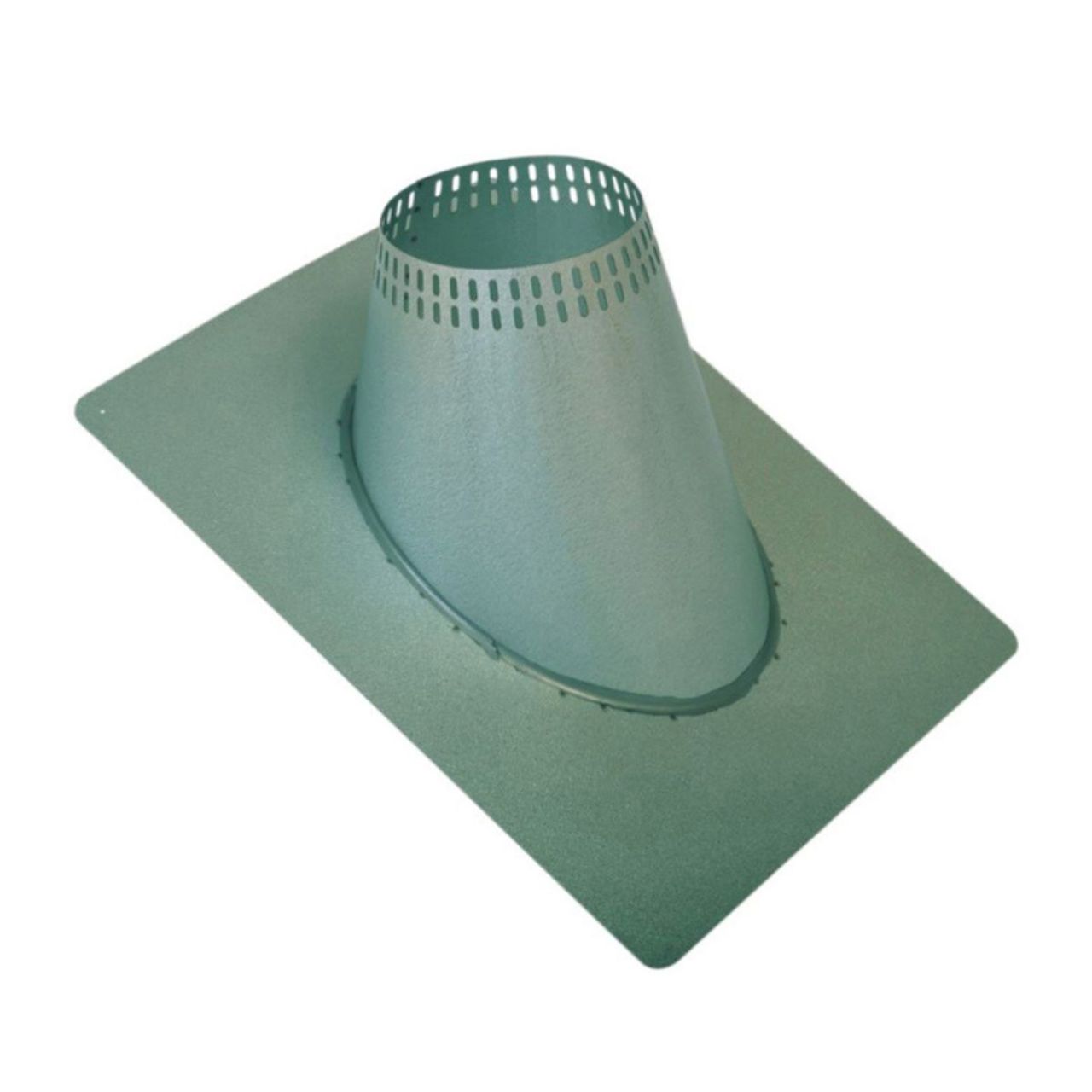 Ventis 8" Class-A Galvanized 0/12 To 6/12 Pitch Roof Flashing - VA-FNV0806