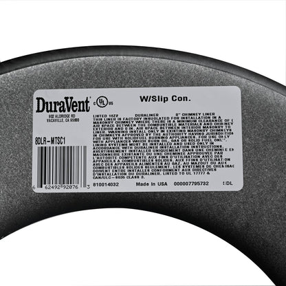 8" DuraLiner Masonry Thimble with Slip Connector - 8DLR-MTSC