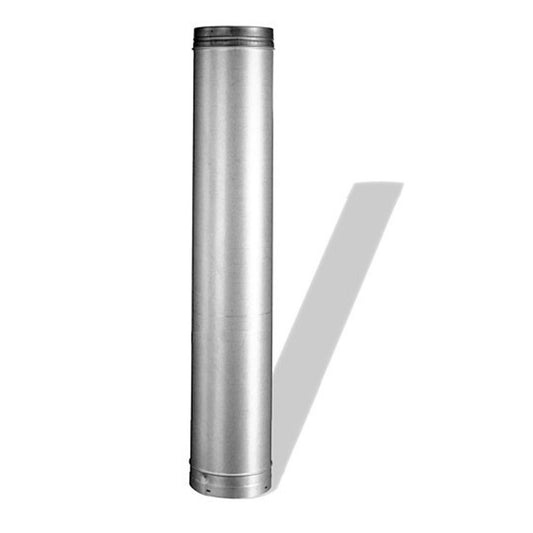 6" x 12" DuraLiner Round Rigid Chimney Relining Pipe - 6DLR-12