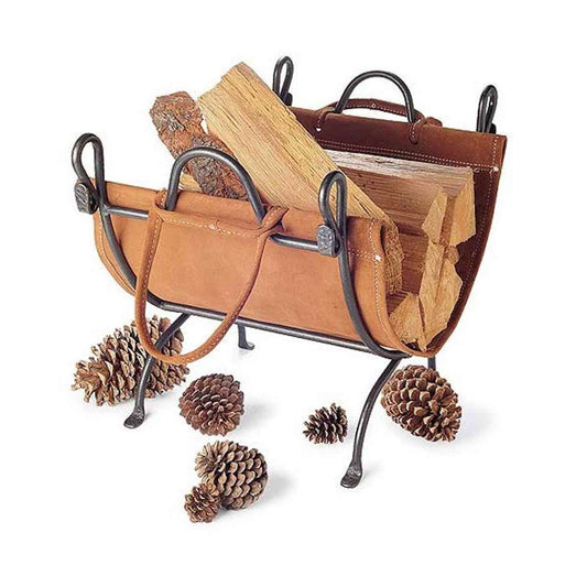 Pilgrim Folding Log Carrier and Holder -