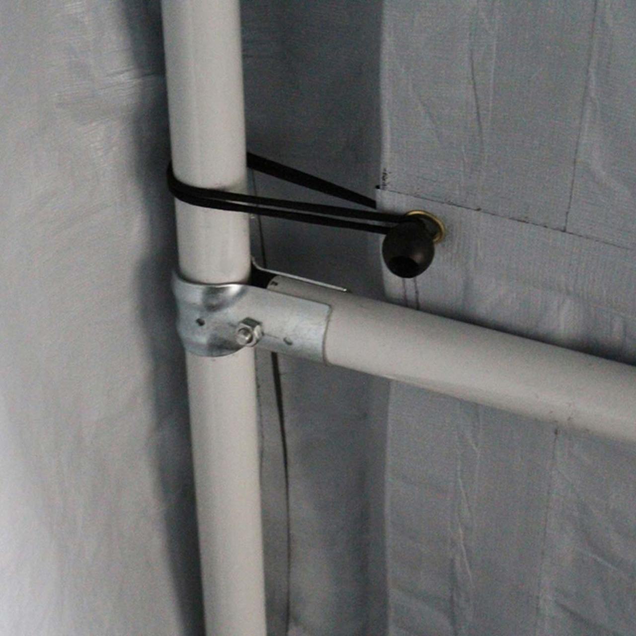 King Canopy  7' x 12' Brown Storage Garage