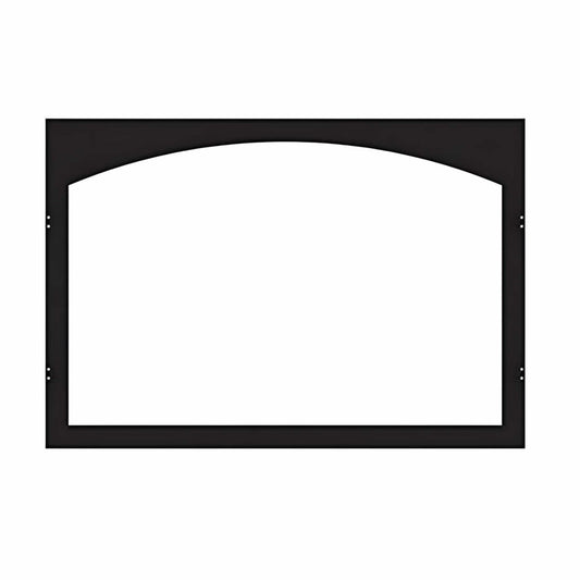 White Mountain Hearth Door Frame, Matte Black - Arch VBY42TBL