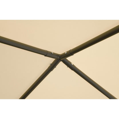 Pacifica 10 x 10 Gazebo Canopy - Marzipan Tan