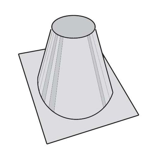 12" Superior 0 - 6/12 Roof Flashing