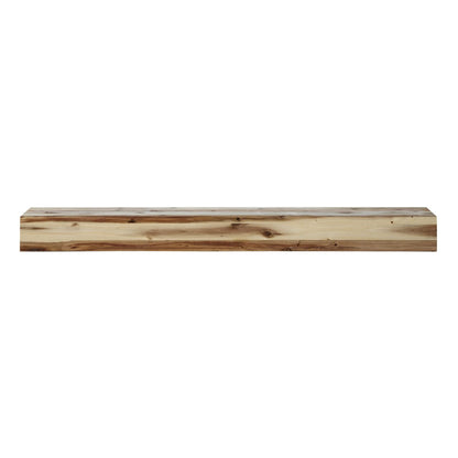 60" Acacia Fireplace Shelf by Pearl Mantels - Natural Finish
