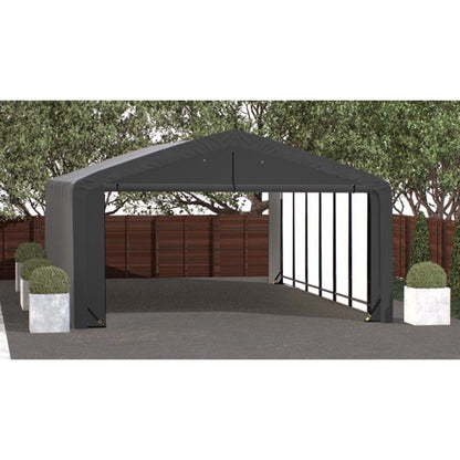 ShelterTube 20 x 32 x 10  Wind & Snow-Load Rated Garage - Gray