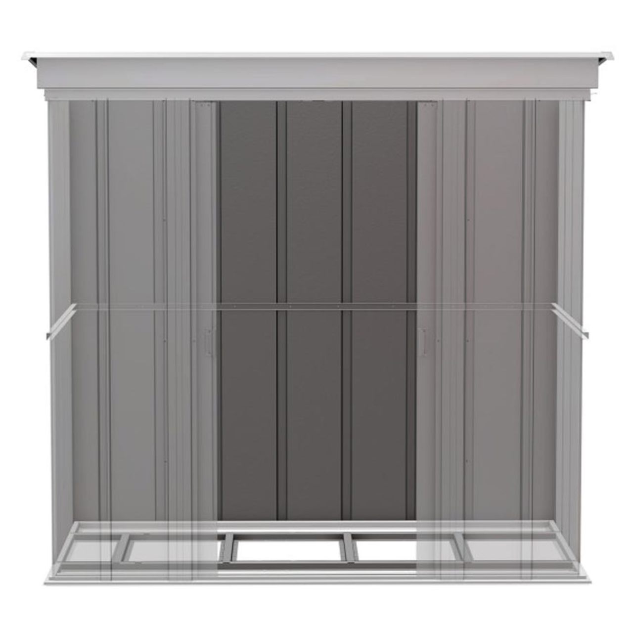Floor Frame Kit for Arrow Classic and Select Sheds: 5' x 4' - 6' x 4' - 6' x 5' - Steel