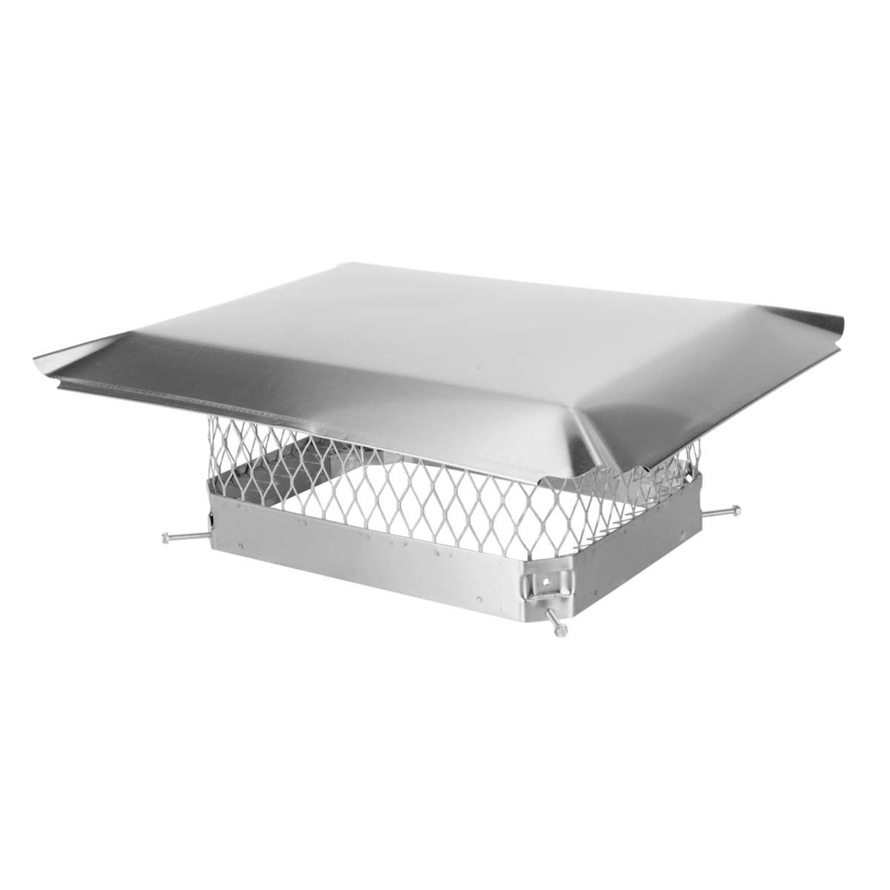 12" x 16" Stainless Steel Single Flue