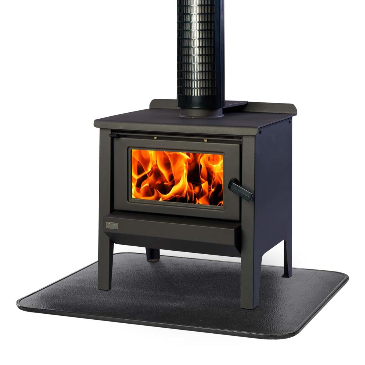 28" X 32" UL 1618 Black Stoveboard