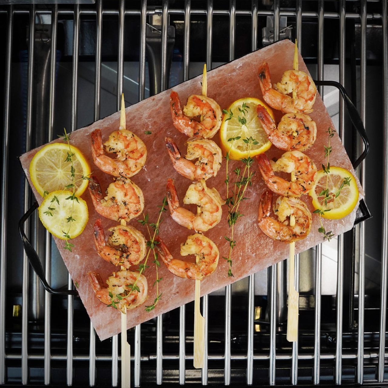 Himalayan Salt Block With Serving Tray