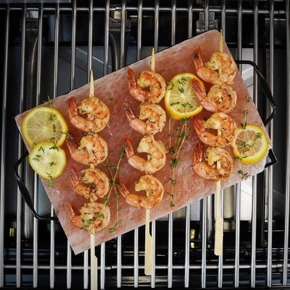 Himalayan Salt Block With Serving Tray