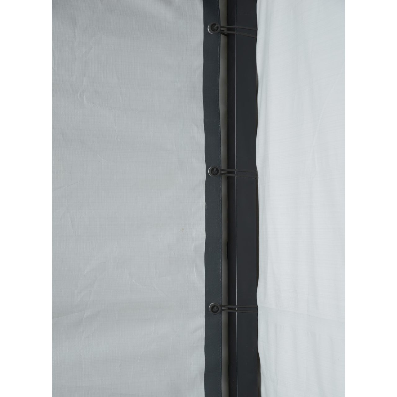 Arrow 10'  x 15' Enclosure Wall Kit ONLY for Carport- Gray