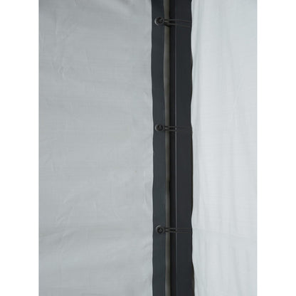 Arrow 10  x 15 Enclosure Wall Kit ONLY for Carport- Gray