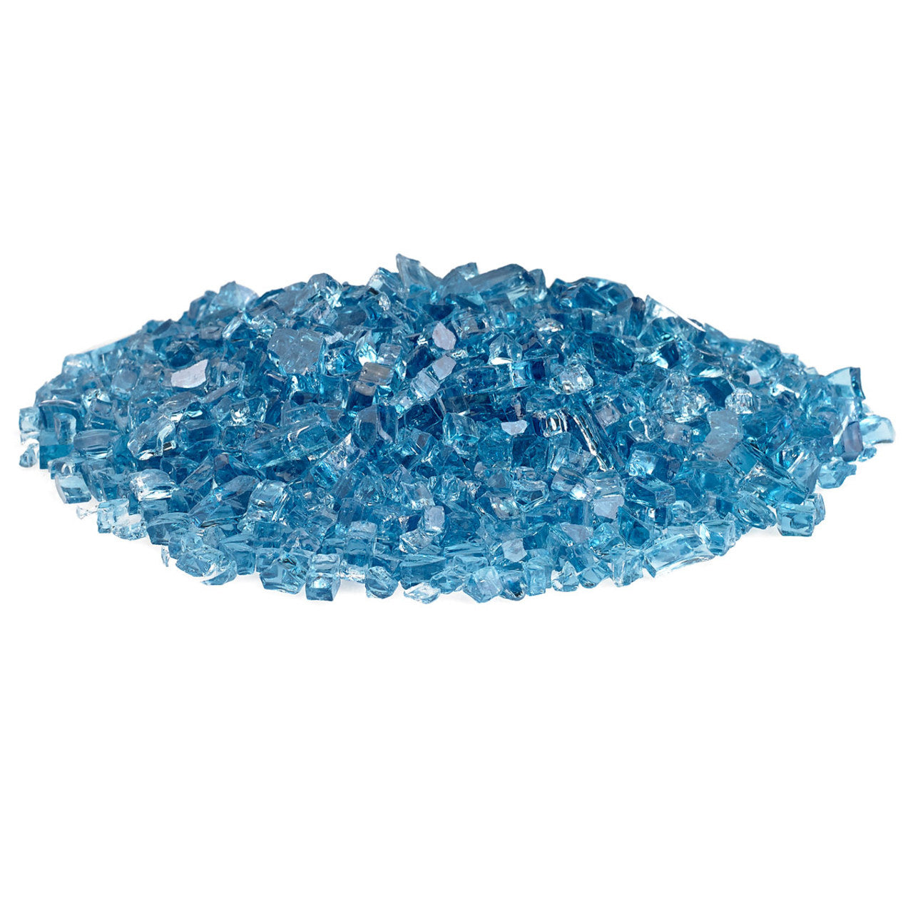 1/4" Pacific Blue Fireglass-10lb
