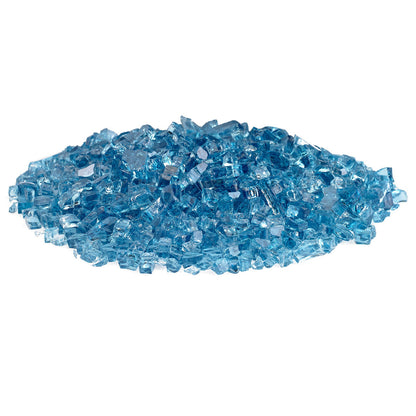 1/4" Pacific Blue Fireglass-10lb