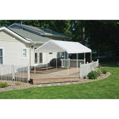 10 x 20 MaxAP Gazebo Canopy with 8 Legs - White