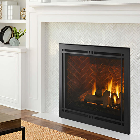 Majestic 42" Meridian Natural Gas Fireplace - MER42N