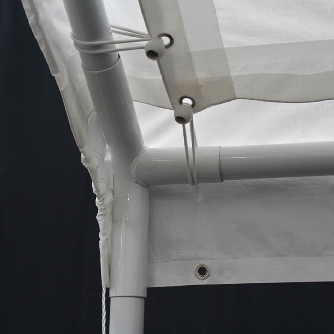 King Canopy 10' x 20' Tan Hercules Canopy