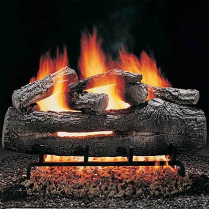 Hargrove 18 Natural Gas Fire Oak Vented Gas Log Set