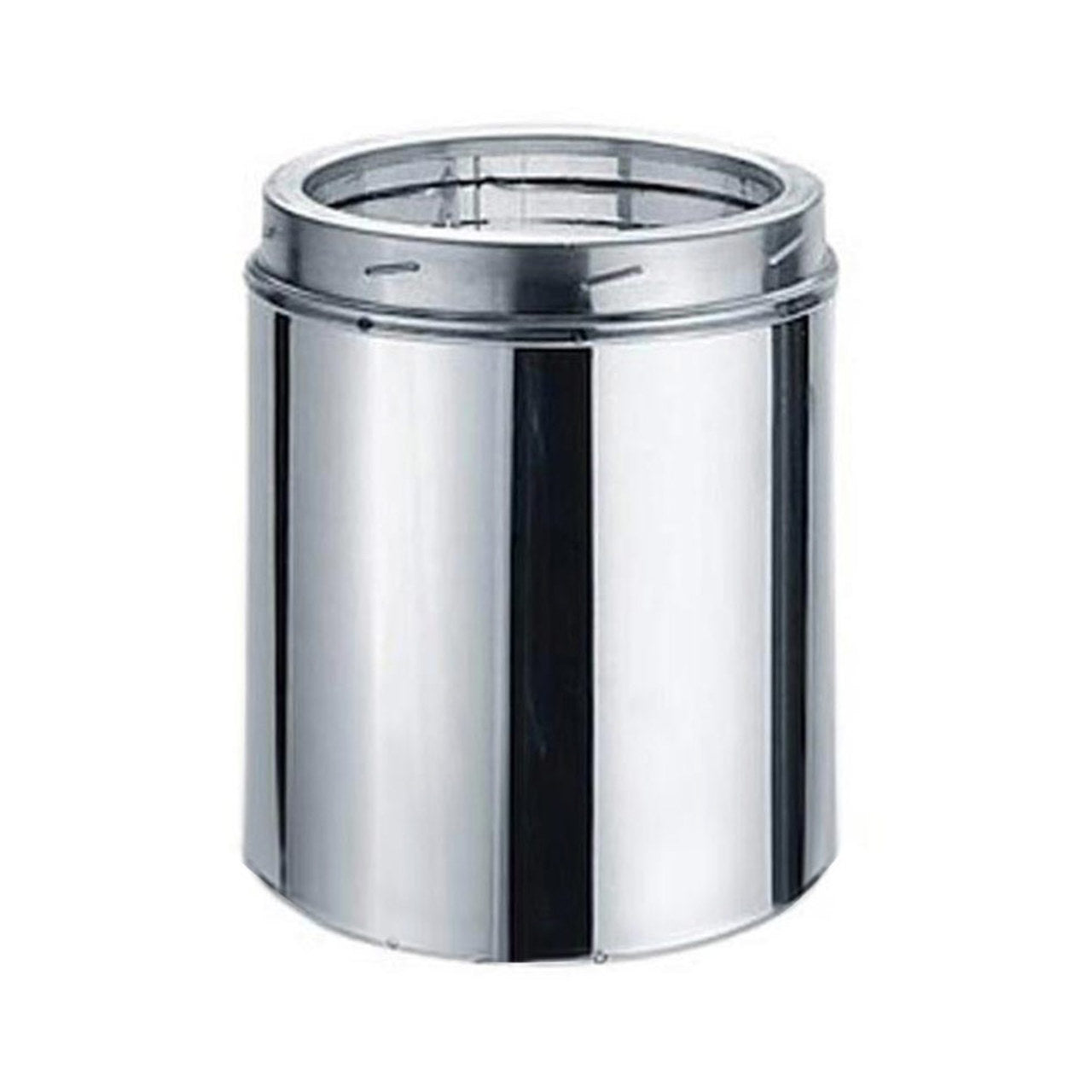 8" x 12" DuraTech Stainless Steel Chimney Pipe - 8DT-12SS