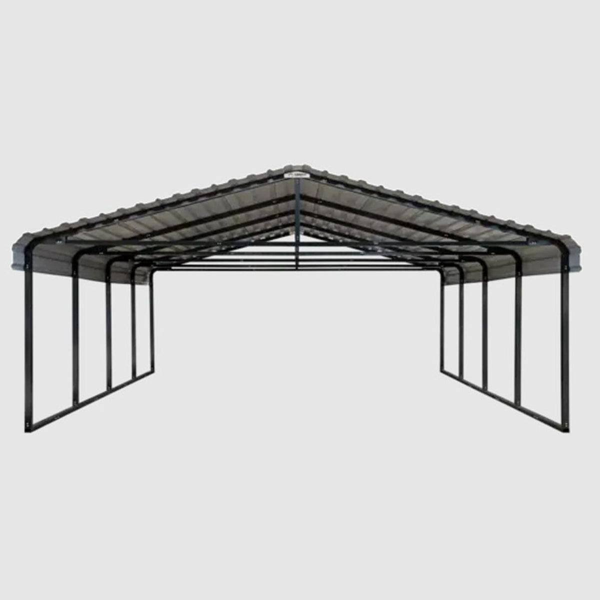Arrow Carport 20 x 20 x 7 Ft. - Charcoal