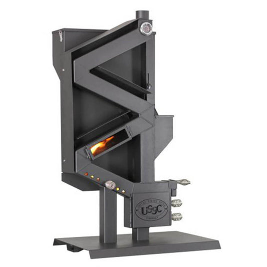 US Stove 2,000 Sq Ft Gravity Fed Non-Electric Pellet Stove - GW1949