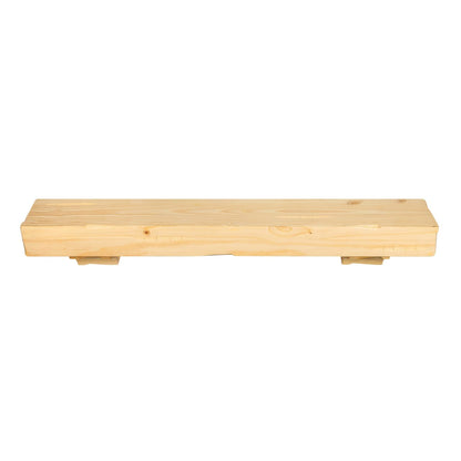 60" Shenandoah Unfinished Fireplace Shelf by Pearl Mantels