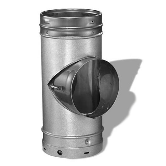 8'' DuraLiner Round Tee with Round Branch - 8DLR-T