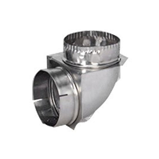 4" Close Clearance 90 Degree Dryer Vent Elbow