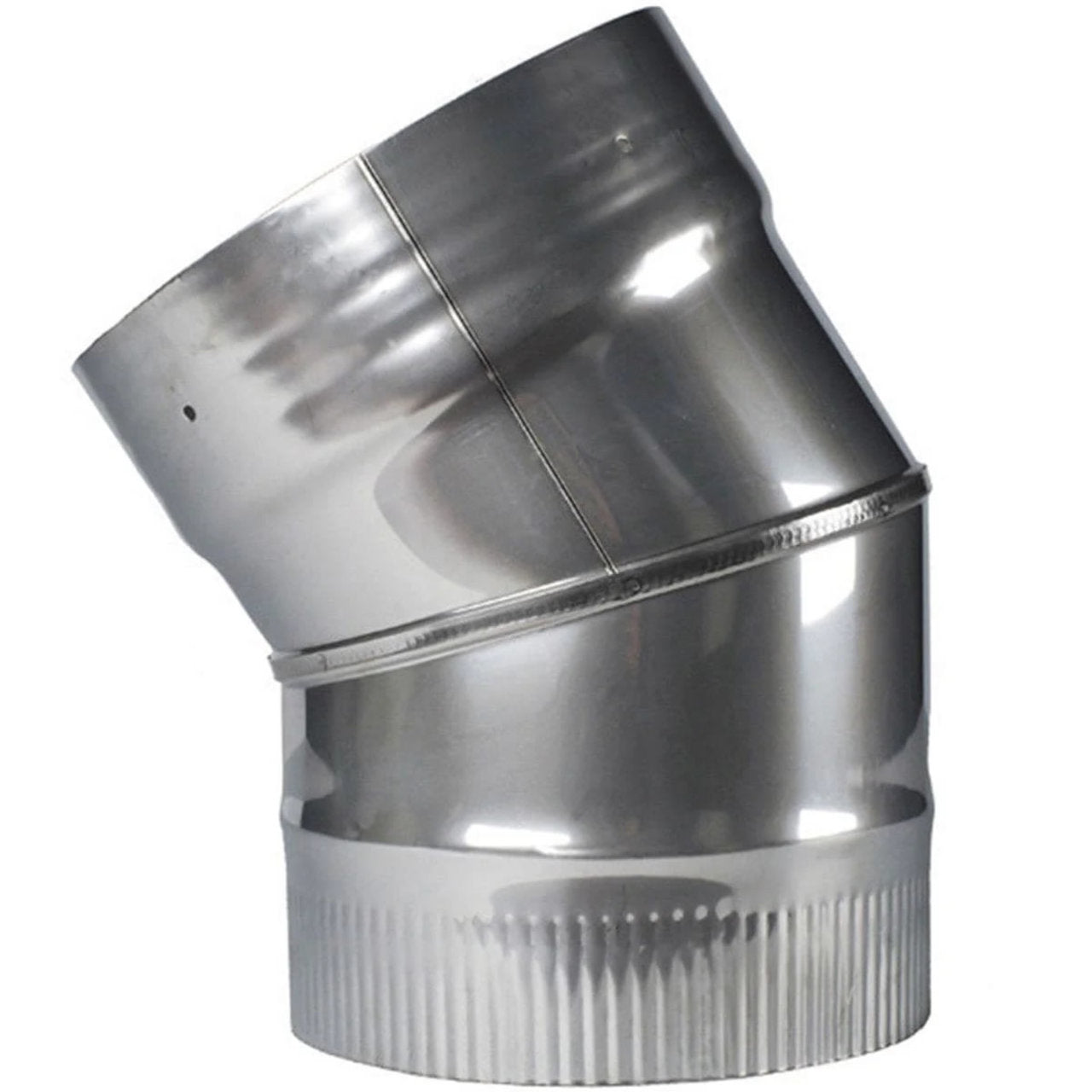 8" Hybrid 316L Stainless Steel 30-Degree Fixed Elbow - ELHF-8-30