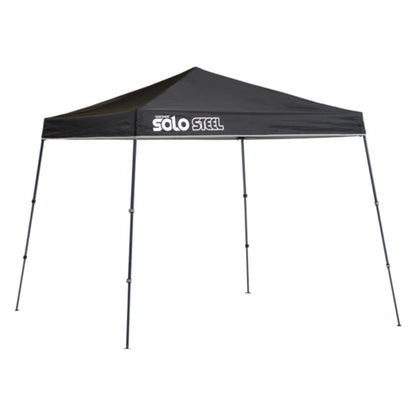 Solo Steel 50 9 x 9 Slant Leg Canopy - Black