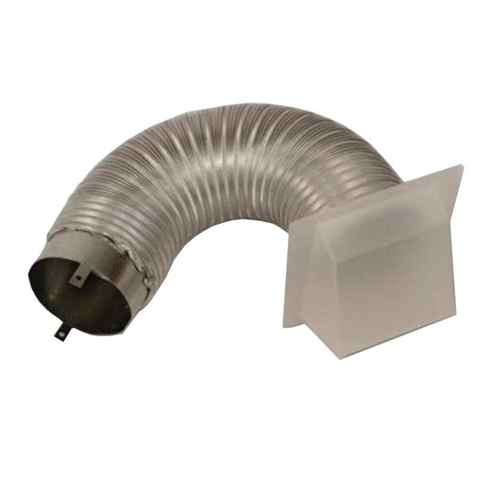 Complete Outside Air Kit w/Collars Hood & 3' Flex