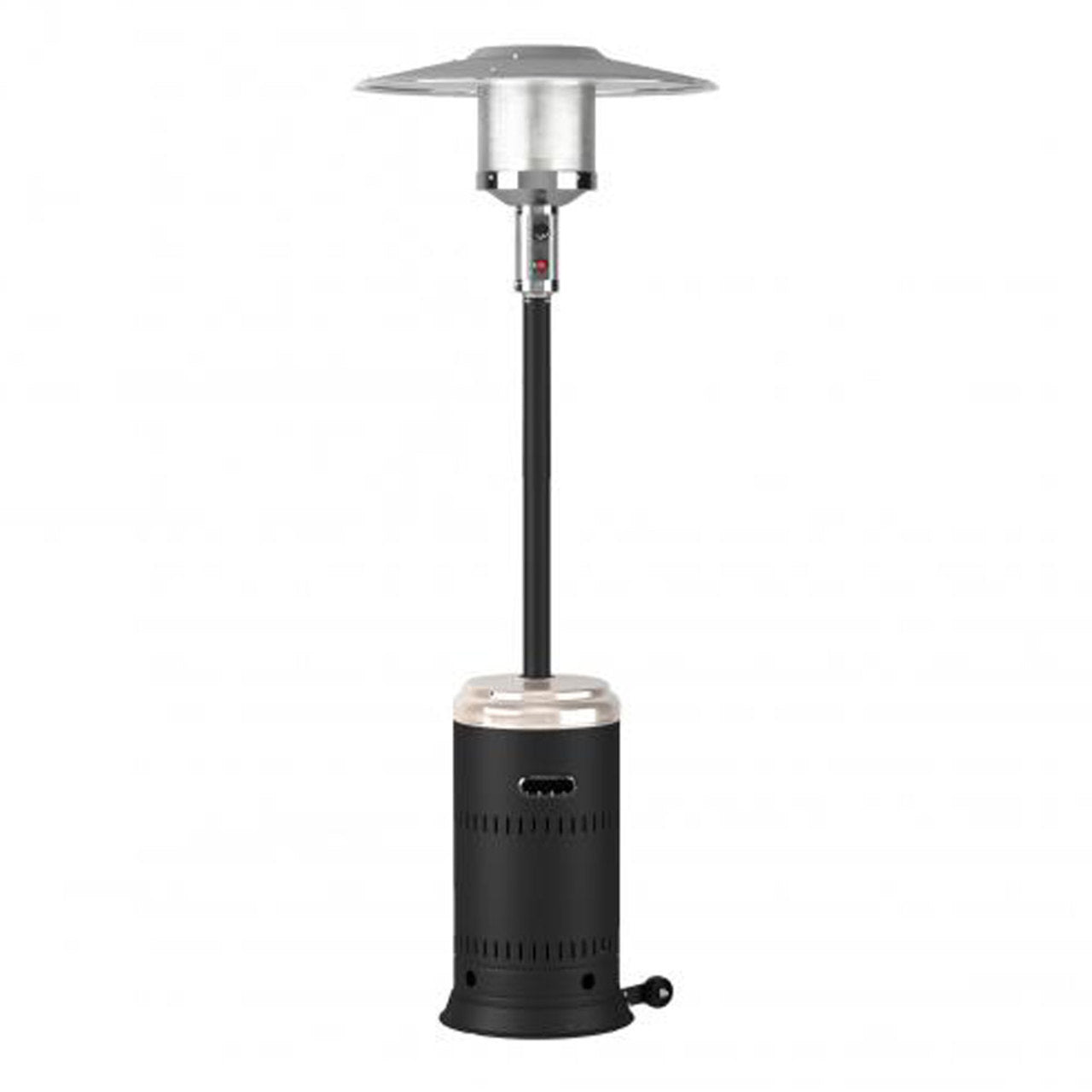 Onyx and Stainless Steel Performance Series Gas Patio Heater- 46,000 BTU